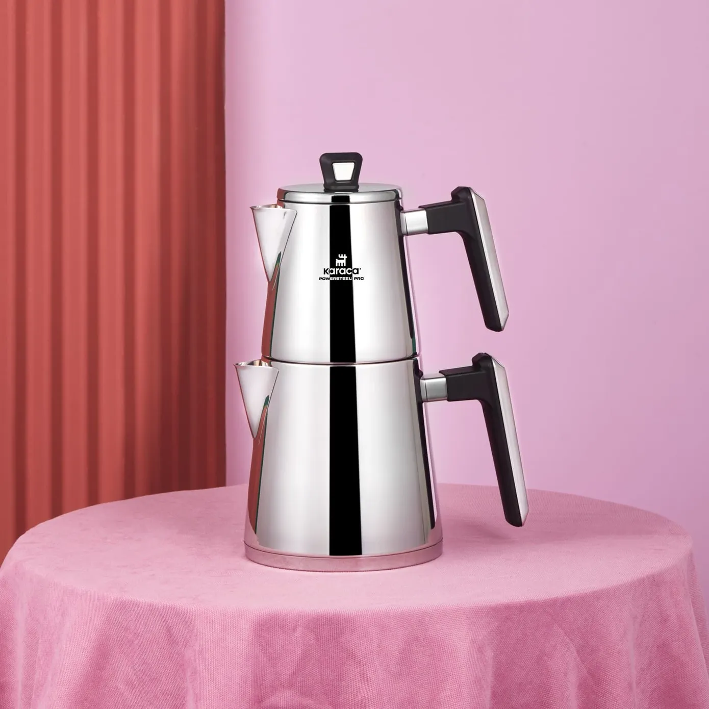 Karaca PowerSteel Pro 316+ Space Teekanne Medium – Bild 3