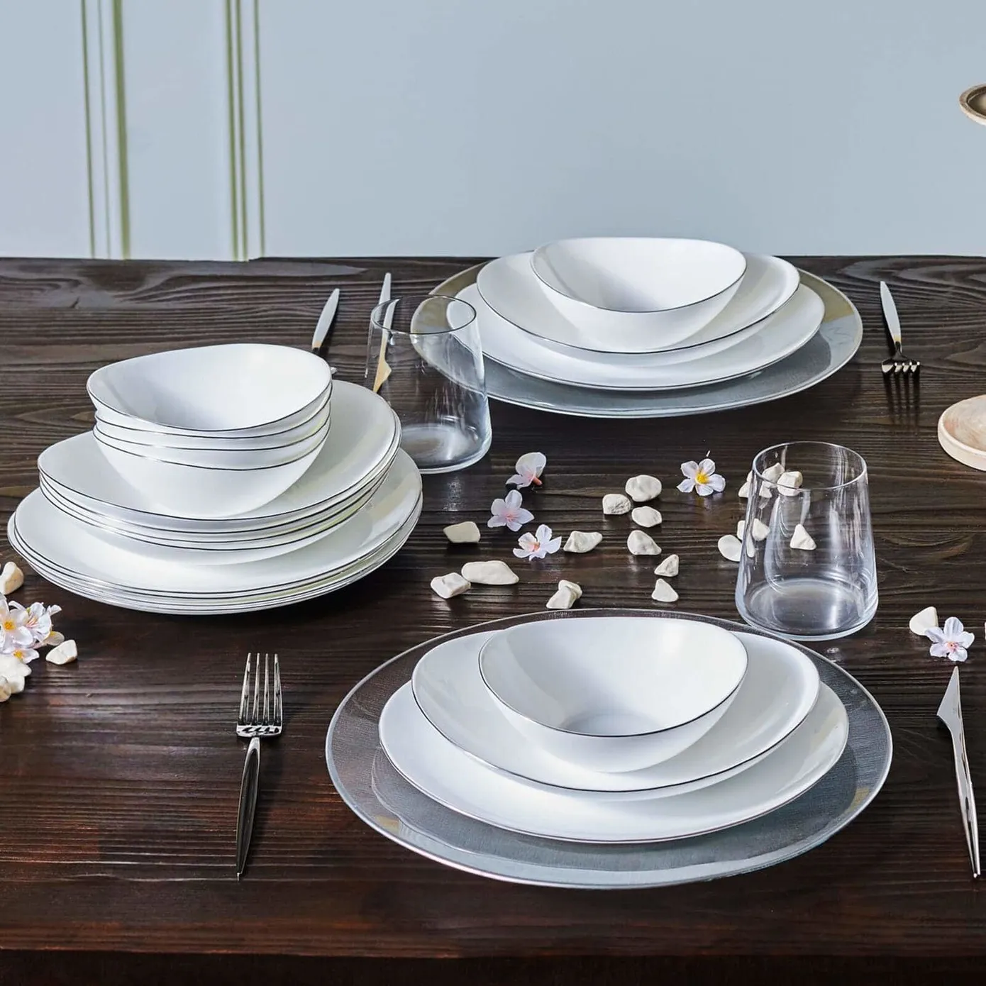 Karaca Pure Opal-Geschirrset für 6 Personen,18-teilig – Bild 2