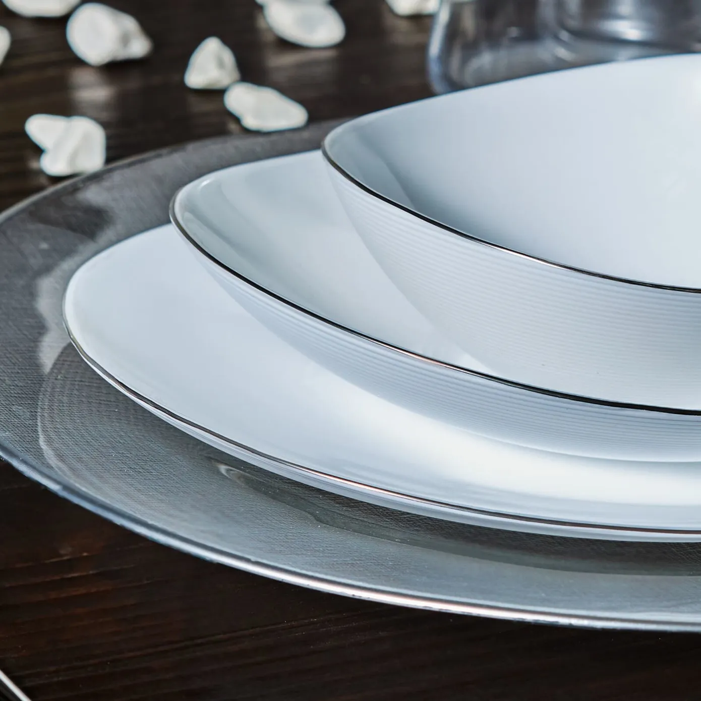 Karaca Pure Opal-Geschirrset für 6 Personen,18-teilig – Bild 5