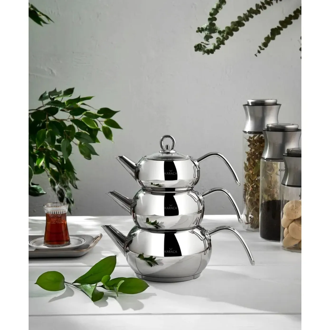 Karaca 3D Teekannen-Set – Bild 4