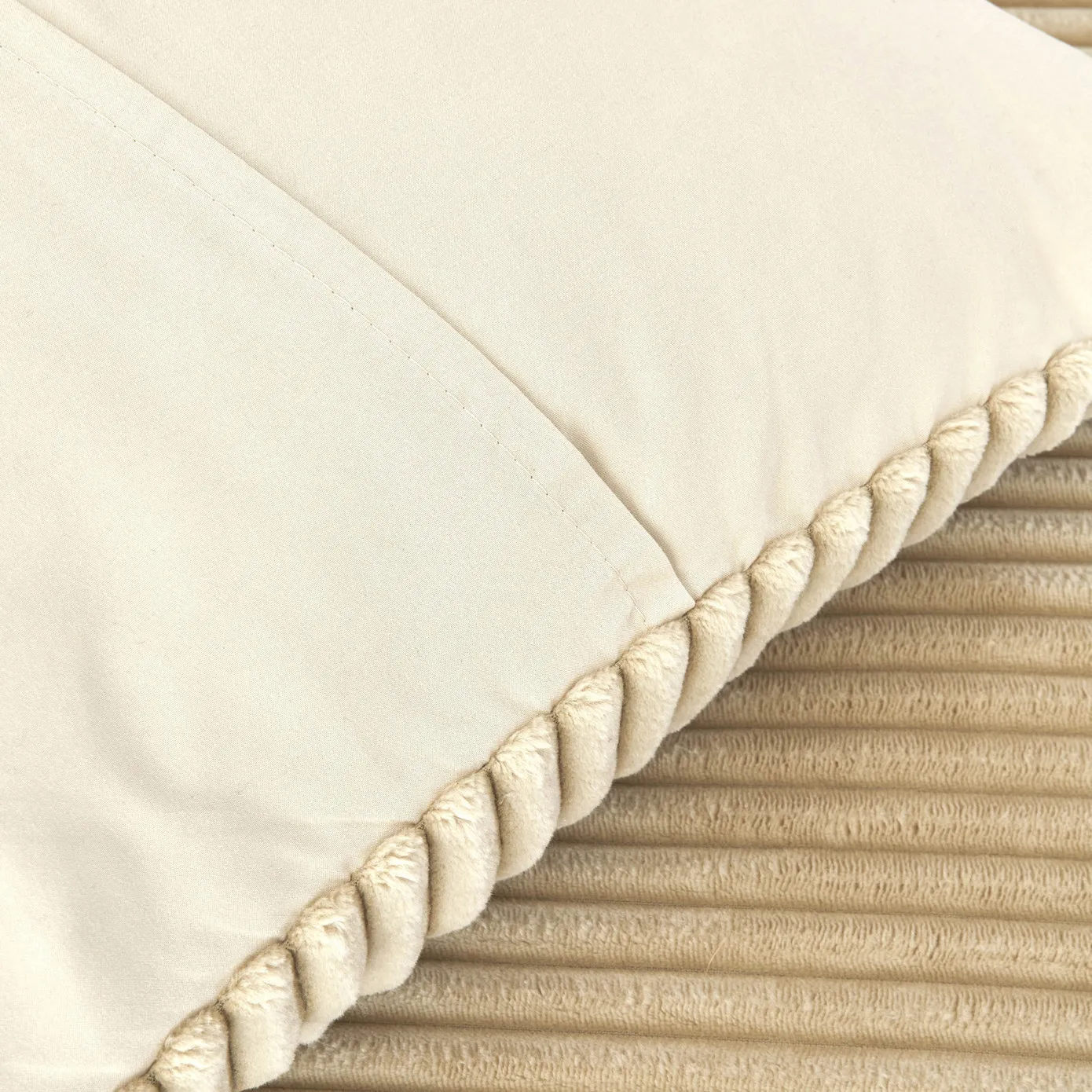 Karaca Home Joena Beige Single Soft Tagesdecke Set – Bild 6