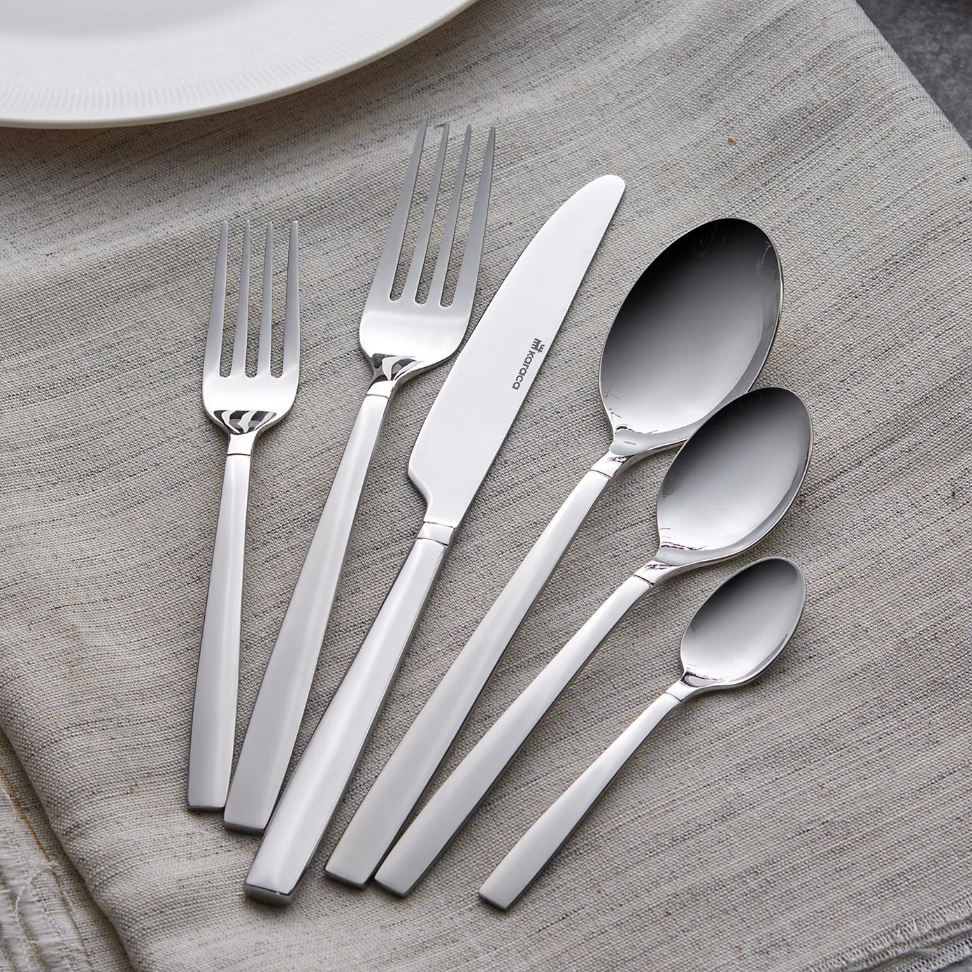 Karaca Juniper 84 Teile 12 Person Elegance Box Besteck Set – Bild 3