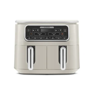 Karaca Air Cook Duo Hausmannskost XXXL 8 Liter Airfryer, Starlight, 8 Personen, 2500W