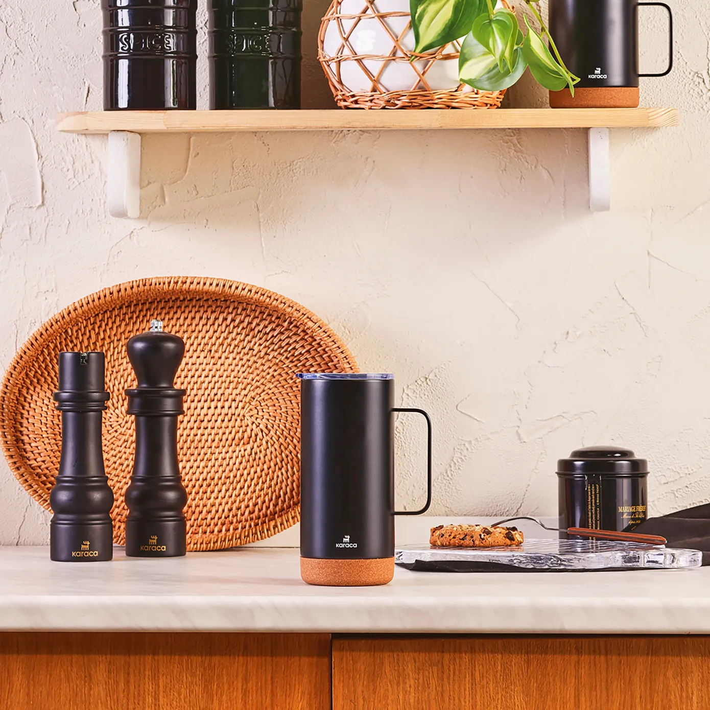 Karaca Darkness Thermoskanne, 480 ml – Bild 3