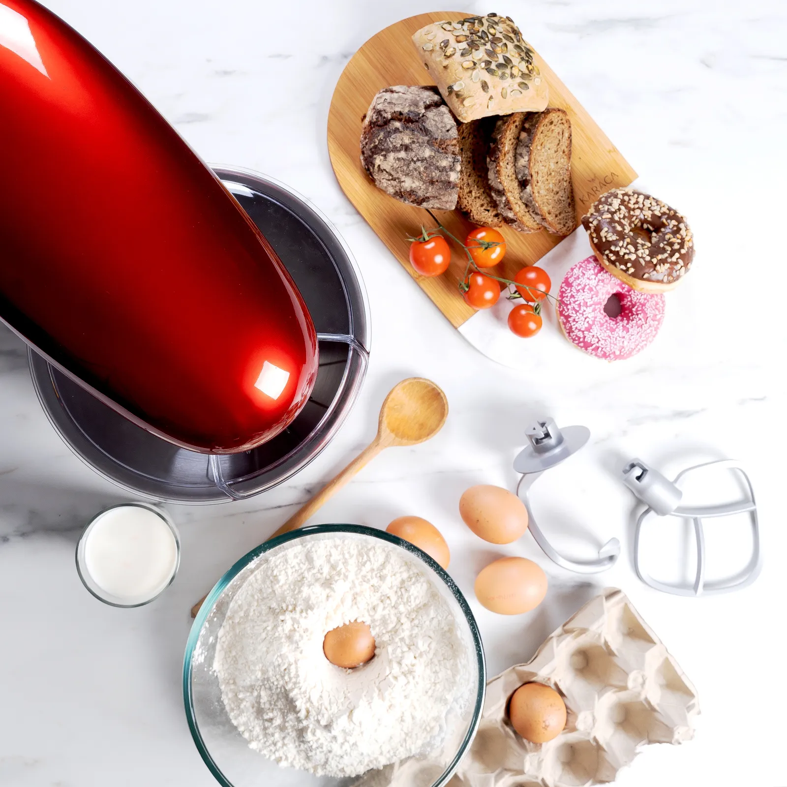 Karaca Multichef Standmixer Küchenchef in Redgold 1400W 5,5 Lt – Bild 7