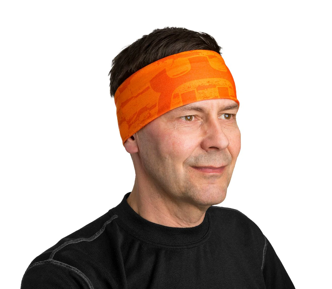 Husqvarna Multifunktionstuch Camo Orange – Bild 2