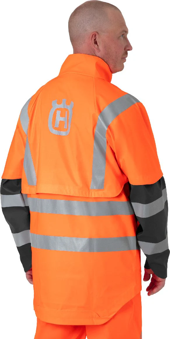 Husqvarna Wetterschutzjacke Functional High Viz DIN 20471 Klasse 3 EN 343 – Bild 3