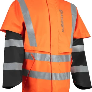 Husqvarna Wetterschutzjacke Functional High Viz DIN 20471 Klasse 3 EN 343