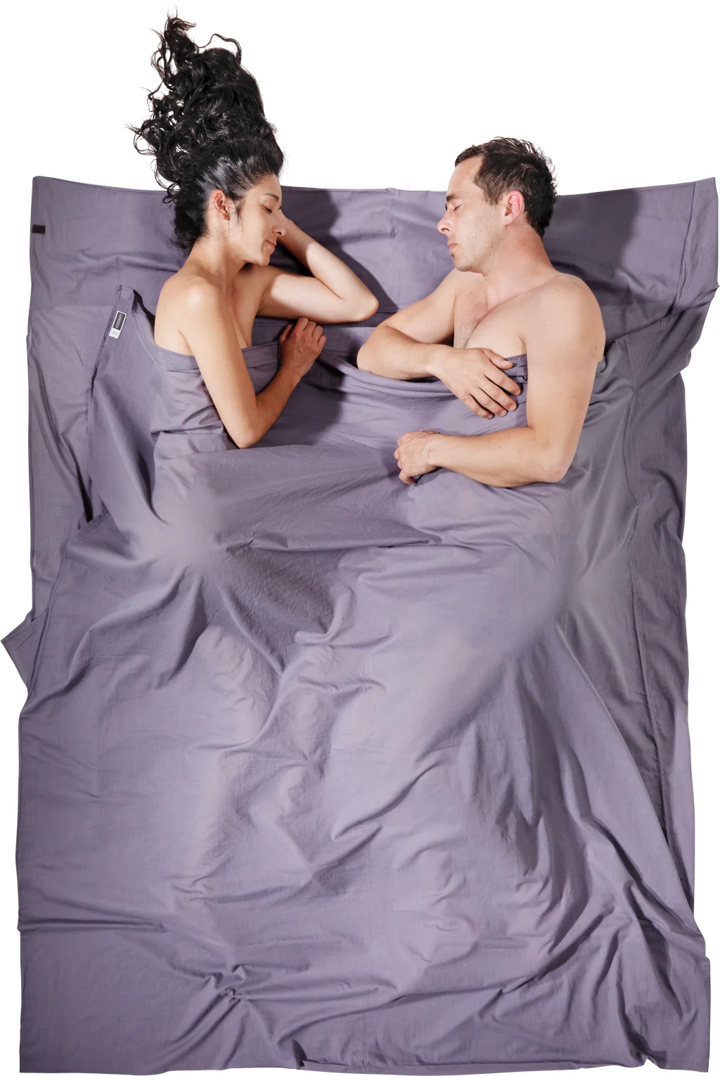 Cocoon Egypt. Cotton Insect Shield TravelSheet Double Size elephant grey – Bild 2