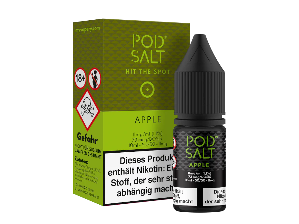 Pod Salt - Apple - Nikotinsalz Liquid – Bild 4