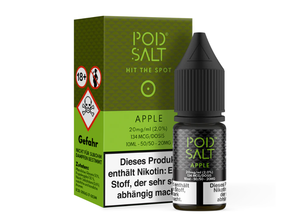 Pod Salt - Apple - Nikotinsalz Liquid – Bild 2