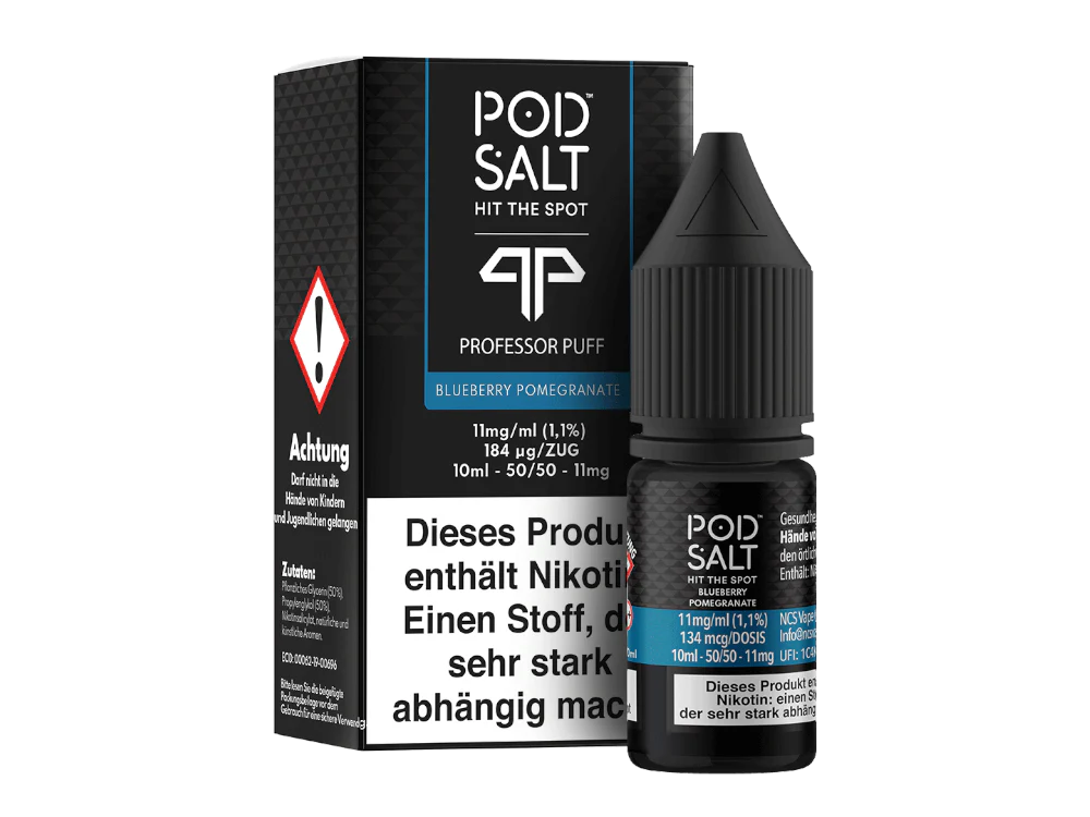Pod Salt - Blueberry Pomegranate - Nikotinsalz Liquid 20 mg/ml – Bild 4