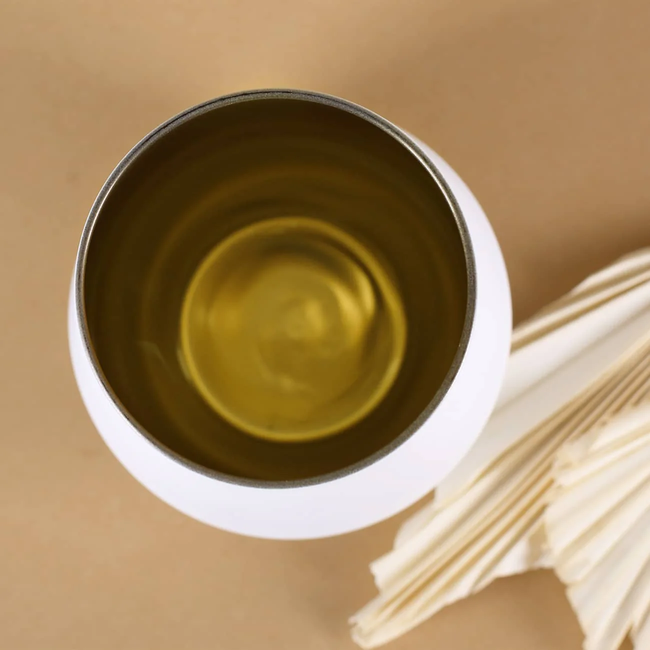 Trauerwindlicht - In stillem Gedenken an - mit betenden Händen und Name – Bild 4