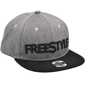 FreeStyle Flat Cap (Grey/ Black)