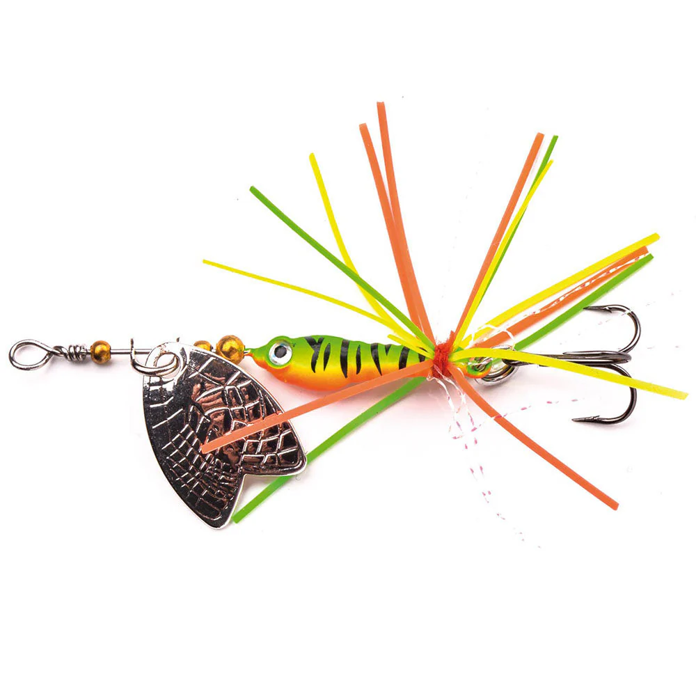 Larva Mayfly Micro Spinner 5 cm – Bild 3