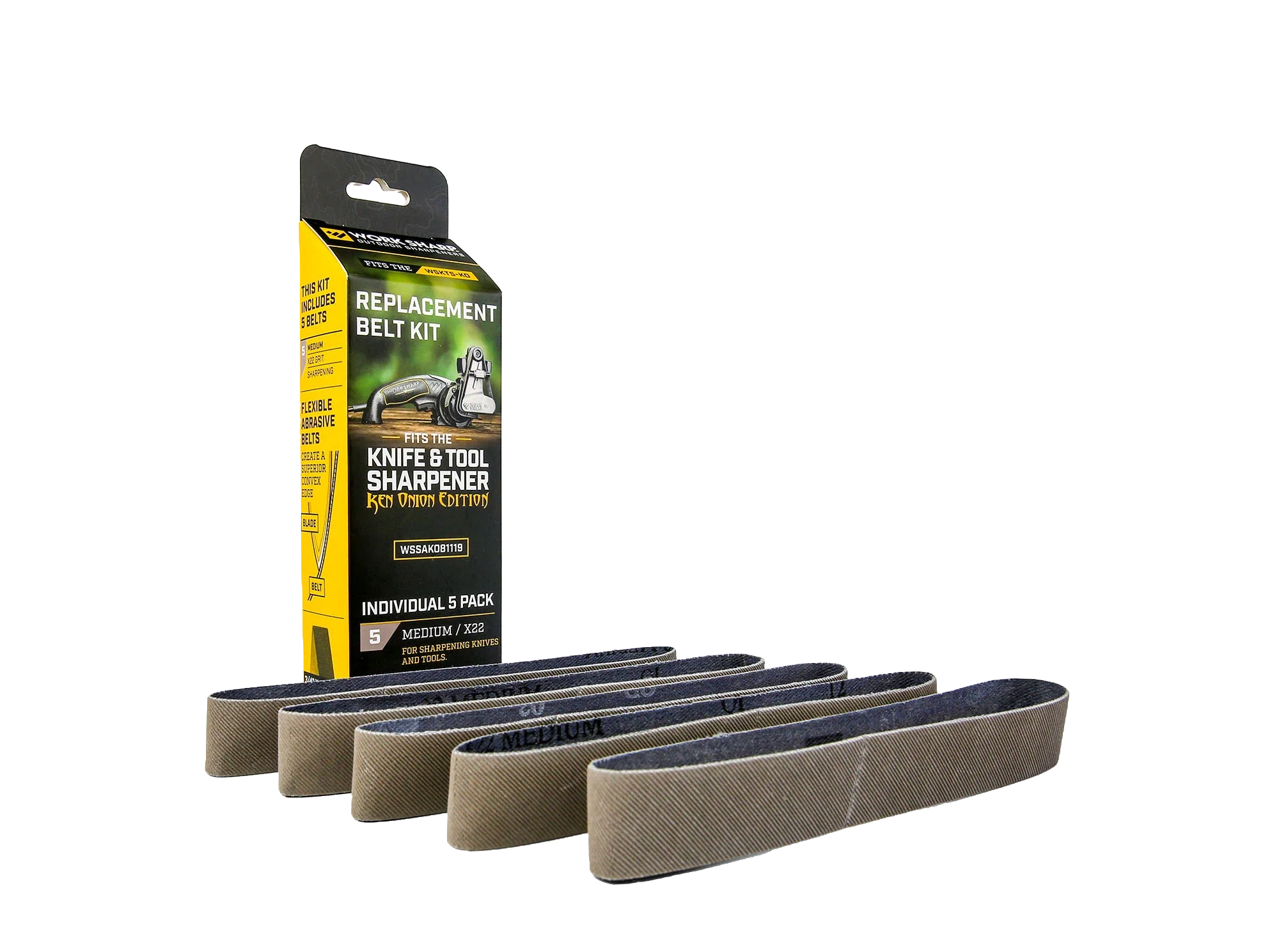Work Sharp WSKTS Ken Onion Edition Belt Kit X22 – Bild 2