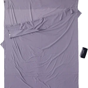 Cocoon Egypt. Cotton Insect Shield TravelSheet Double Size elephant grey