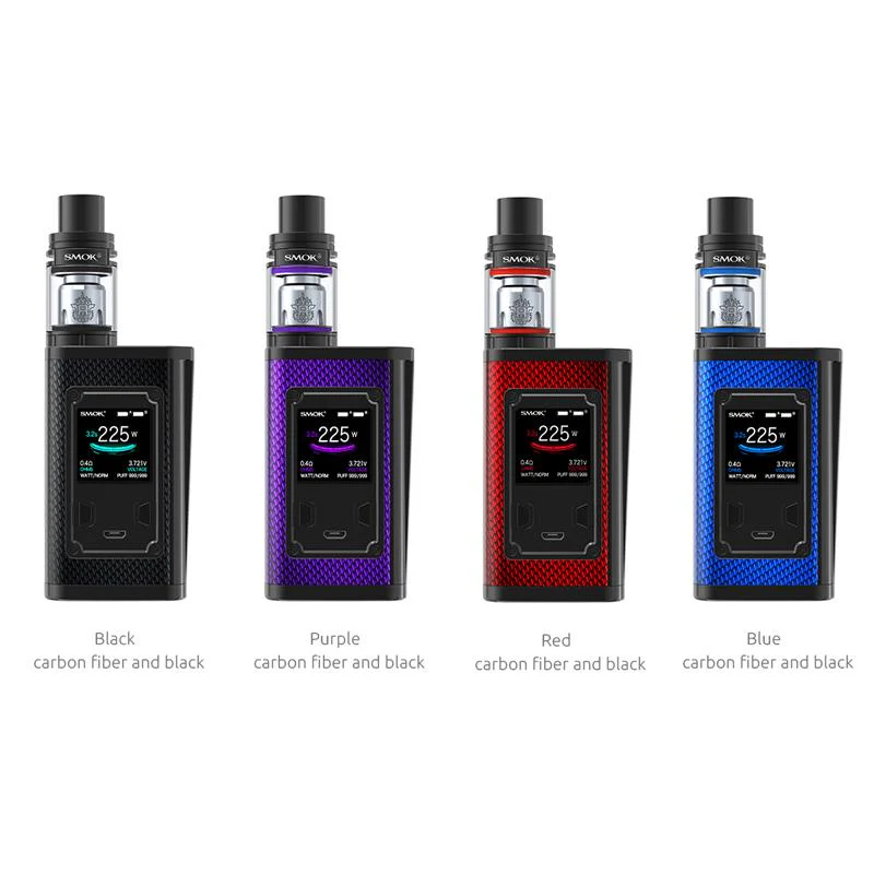 Smok Majesty 225W Starterset Carbon Fiber Edition mit TFV8 X-Baby Verdampfer - 4ml