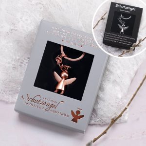 Schutzengel als Schlüsselanhänger in Geschenkverpackung
