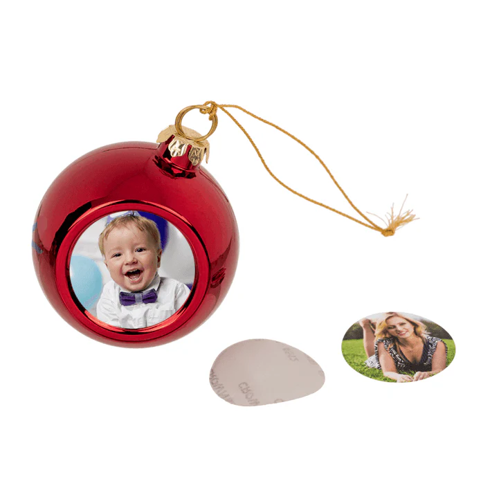 DIY Baumkugel mit Foto-Klebepad – Bild 6