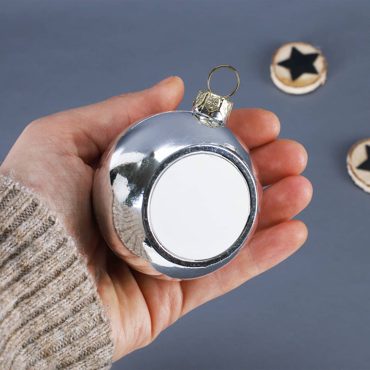 DIY Baumkugel mit Foto-Klebepad – Bild 8