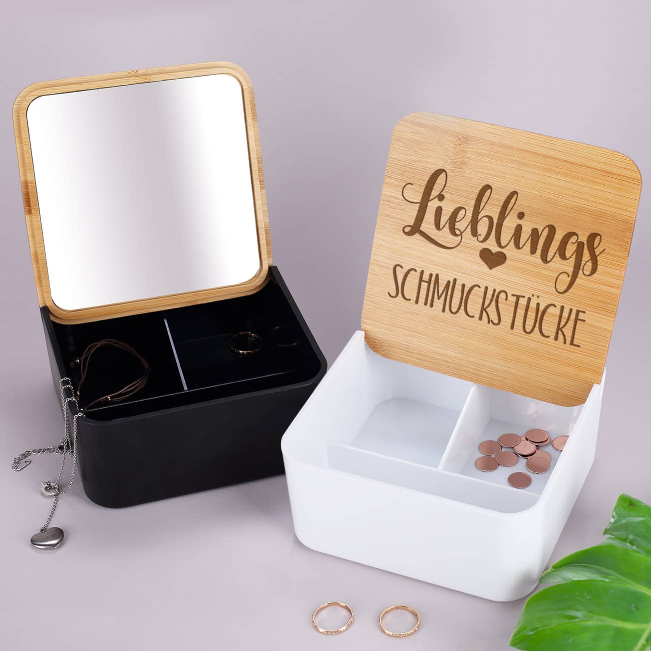 Lieblings... Aufbewahrungsdose mit Ihrem Wunschtext graviert – Bild 2